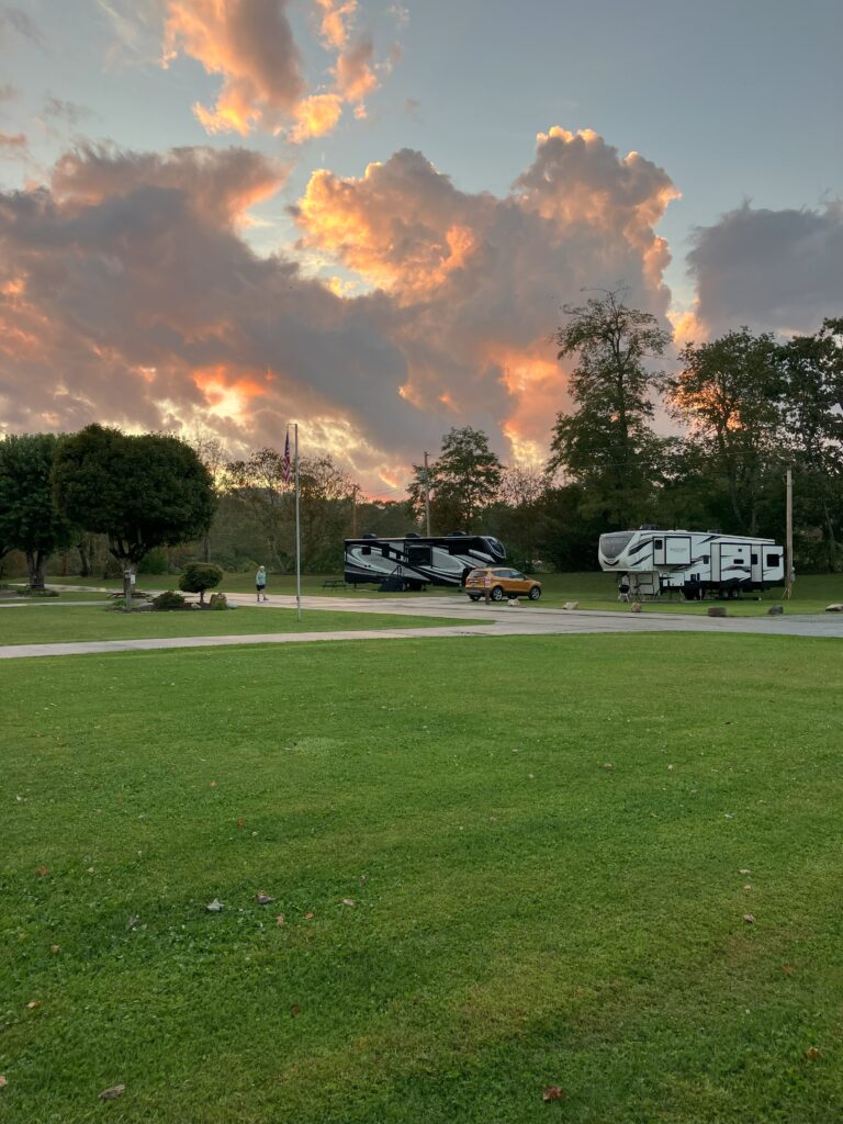 nc mountain sunsets